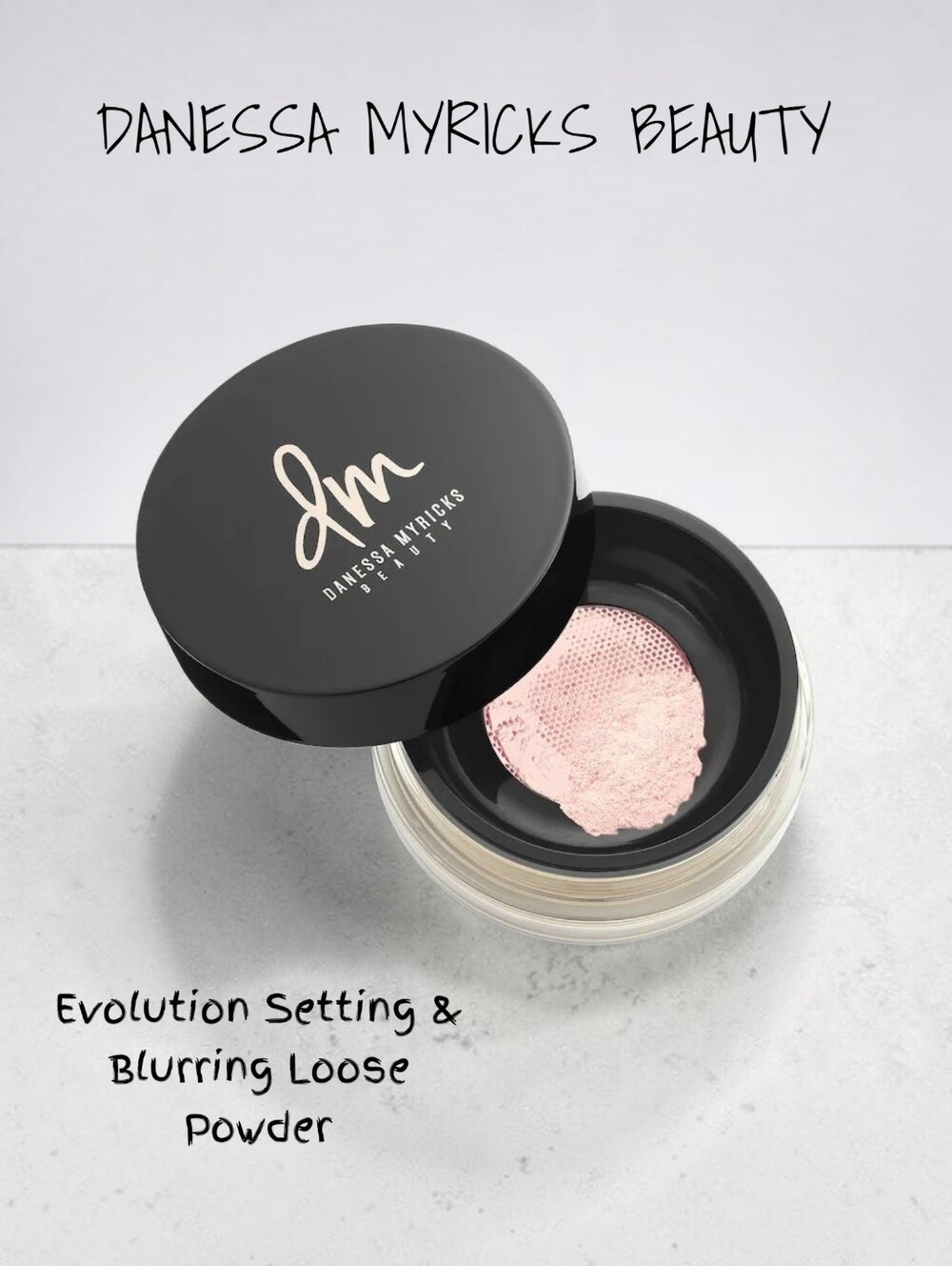 Danessa Myricks Beauty Evolution Setting And Blurring Loose Powder - Pink NWT